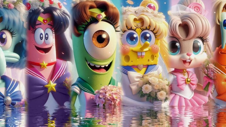 Tất cả tôi đều muốn tham dự đám cưới ngọt ngào#Biqiburg#SpongeBob SquarePants#cover#sugar #欧美music