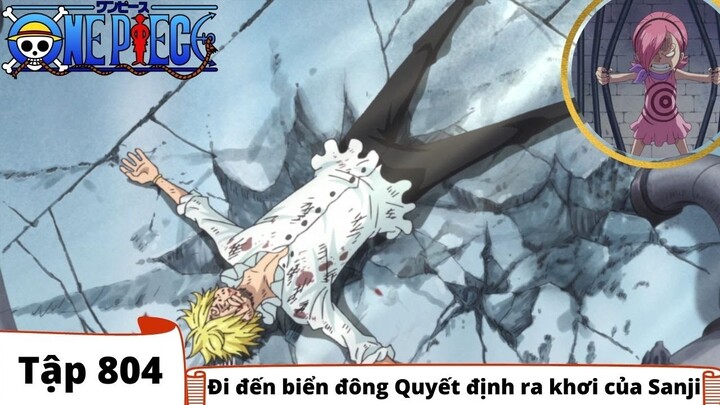 One Piece Tập 804 | Đi đến biển đông Quyết định ra khơi của Sanji | Đảo Hải Tặc Tóm Tắt Nhanh