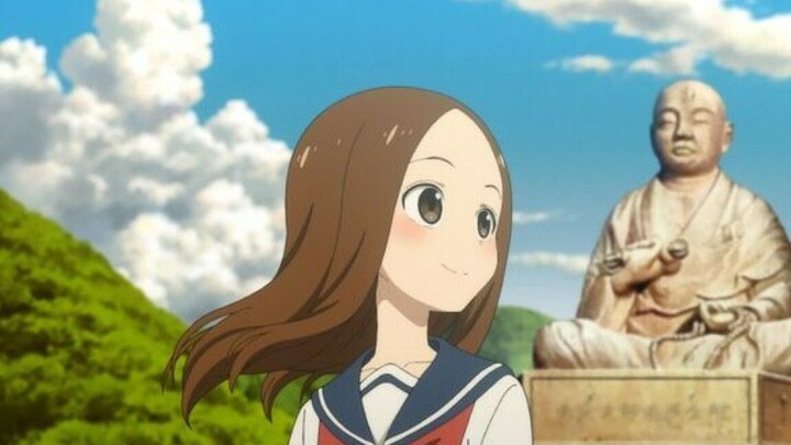 Takagi-san is challenging for a minute! awsl! ! !