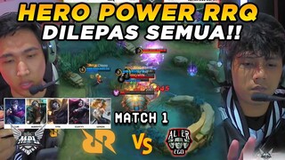 RRQ FULL HERO POWER!! AE SEMANGAT BARUU, AWAL2 UDAH LANGSUNG NGEGAS COY!! - RRQ vs AE Match 1