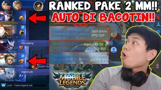 RANKED PAKE 2 MM BIKIN 1 TEAM NAIK DARAH!! AUTO DIBACOTIN! - MOBILE LEGENDS (PEMENANG GIVEAWAY)