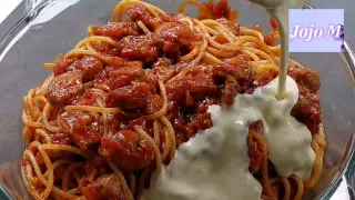 Tomato Creamy Pasta. Super Easy Pasta Recipe
