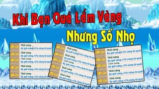 Ngọc Rồng Online - Khi Bạn Lắm Vàng Nhưng Đập Đồ Thì Quá Đen...Clip Đập Đồ Nhọ Nhất Năm