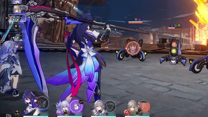 Seele's scythe swinging sound effect sounds like...