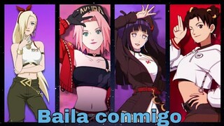 Baila conmigo||💛Ino💛||💓Sakura💓||💜Hinata💜||❤️Tenten❤️