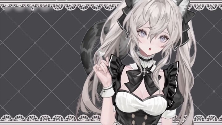 【Live2d model display】No one can resist a cat maid!!