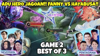 SEMAKIN PANAS SALING ADA HERO JAGOAN!! JESS FANNY VS BG XIN HAYA!! SERU BGT SUMPAH MATCH INI!! #2