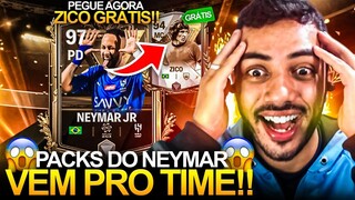 VEIO NEYMAR 97?! 😱 GANHEI BRASILEIRO PD DO CENTURIÕES 🇧🇷🔥 | ZICO GRÁTIS EM 3 POSIÇÕES - FC MOBILE 24
