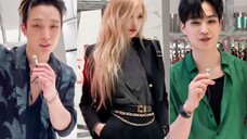 ROSÉ, BOBBY và Lim Jae Bum đến cửa hàng hàng đầu của YSL Seoul