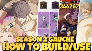 HOW TO BUILD & USE THE NUKING SUPPORT SEASON 2 GAUCHE - Black Clover Mobile