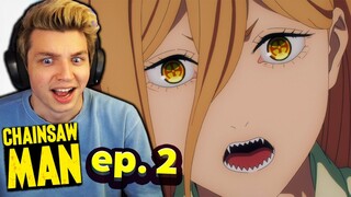 I LOVE POWER | Chainsaw Man Episode 2 REACTION!