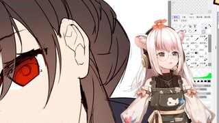 Have you ever seen such a grumpy hamster wife? She built a big tail like an oven for her.