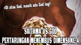 SAITAMA VS GOD #3 : KEKUATAN SAITAMA MERUNTUHKAN DIMENSI KE-4