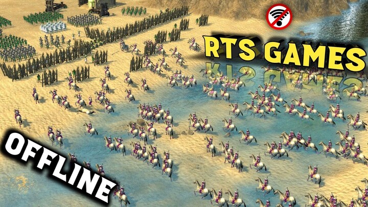 Top 10 Offline Strategy Games for Android 2024 HD || RTS Games For Android & iOS