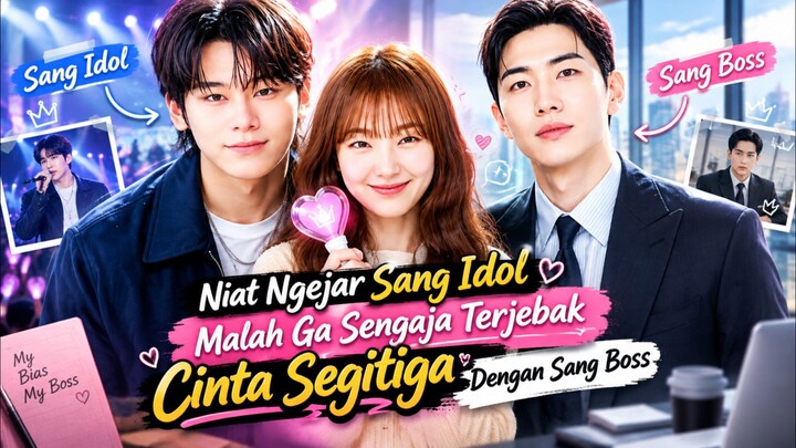 🎬My Bias My Boss (2026) Episode 01: Niat Ngejar Sang Idol Malah Terjebak Cinta Segitiga Dengan Bos‼