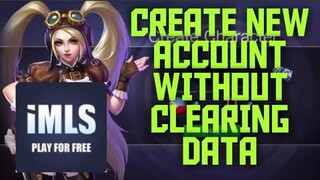 CREATE NEW MOBILE LEGENDS ACCOUNT USING IMLS 1.8.12 | WITHOUT CLEAR DATA | IMLS 1.8.12 SKIN HACK