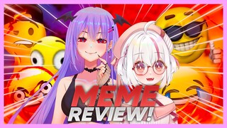 🐇 MEME 👏 Review 👏bareng @mythiabatfordch 【Vtuber Indonesia】