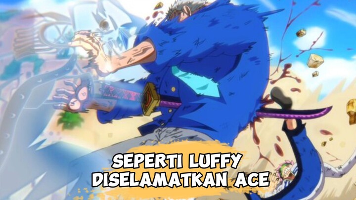 Garp pahlawan God Valley berhasil ditembus Shiryu