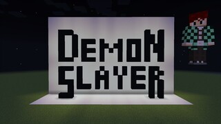 LISA - Gurenge "Demon Slayer : Kimetsu no Yaiba"  (Minecraft Edition) | 鬼滅の刃 OP「紅蓮華」マイクラバージョン