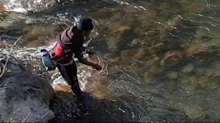 fishing in Nepal | cast net fishing in Nepal | cast netting |