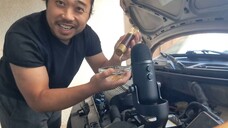 ASMR BOWL LICKING HONEY & CAR SOUNDS