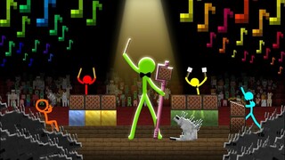 火柴人 VS 我的世界系列 第三十五集 音符盒音乐会（Note Block Concert）