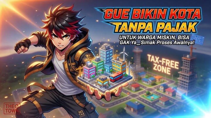 Gue Bikin Kota Tanpa Pajak untuk Warga Miskin, Bisa Gak Ya_ Simak Proses Awalnya