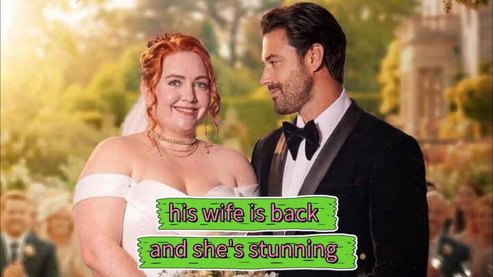 his wife is back and she's stunning
