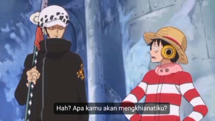 Cara Luffy meyakinkan kru nya 😂