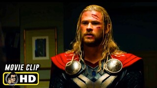 THOR: THE DARK WORLD Clip - "Coat Rack" (2013) Chris Hemsworth - Marvel