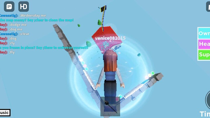 me playing roblox😭