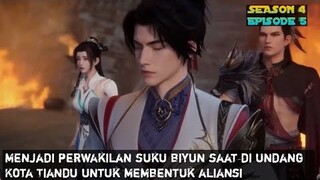 The Proud Emperor Of Eternity ARC: TANAH TERLANTAR Season 4 Episode 5 (175) Versi Novel