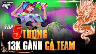 Top 5 Tướng 13888 Vàng Đáng Chơi Nhất, 5 vị trí Mùa 21 Trải Nghiệm Game