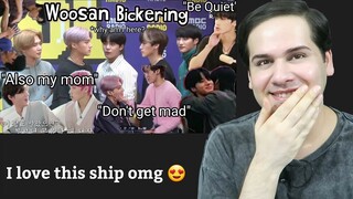 Woosan and their endless bickering (Ateez | Wooyoung & San) Reaction
