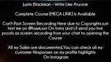 Justin Blackman Course Write Like Anyone download
