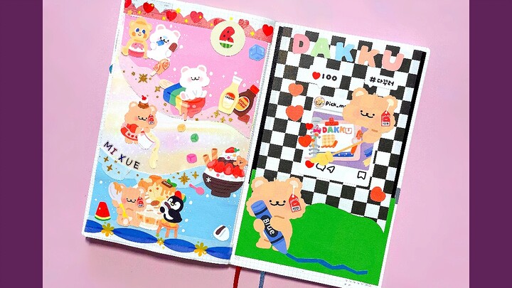 Buku Harian Imersif | Perpaduan Warna Fantastis, Imut Banget