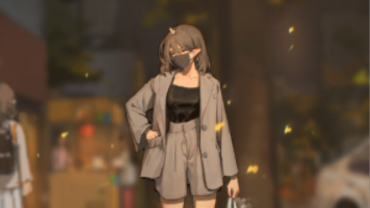 Yesterday, I got a yellow code for the first time. This is what a pretty girl looked like after I di