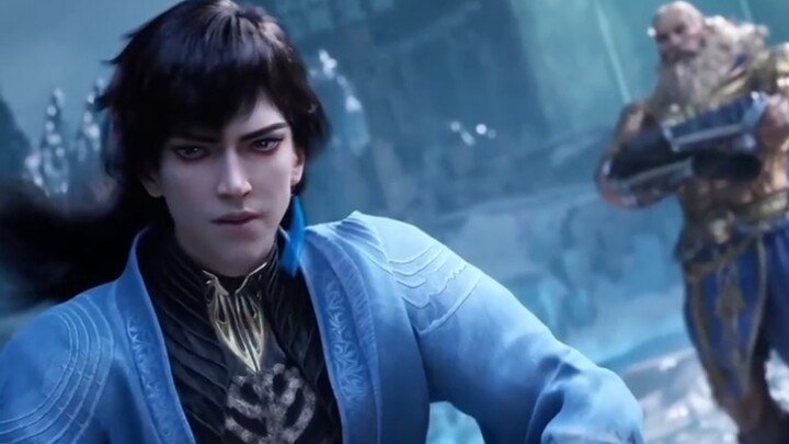 That little guy Han Li is the shrewdest of all, secretly setting down his cauldron when no one’s loo