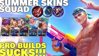 CLINT PRO BUILDS SUCKS! MLBBSummer // Mobile Legends