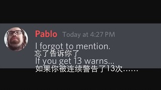 [Beluga和他的小伙伴]如果你被连续警告了13次  你就会被...