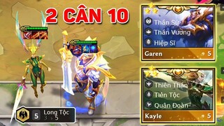 XEM SƯỚNG CON MẮT KHI 2 CÂN 10 VỚI GAREN 3 SAO + KAYLE 3 SAO _ BỐC HƠI TEAM ĐỊCH TRONG 1 NỐT NHẠC