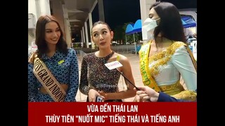 Thùy Tiên nói tiếng Thái và tiếng Anh lưu loát tại Miss Grand International 2021