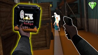 HOW TO Unlock Handgun Range // Boneworks 1.4