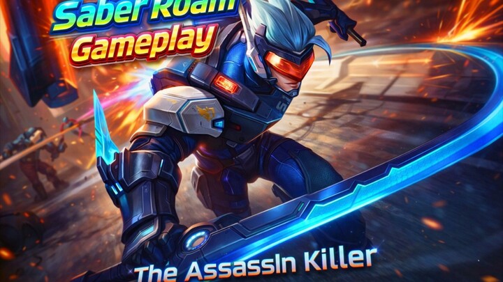 Saber Roamer Bersatu lawan musuh sampe Victory | MLBB MOBILE LEGEND