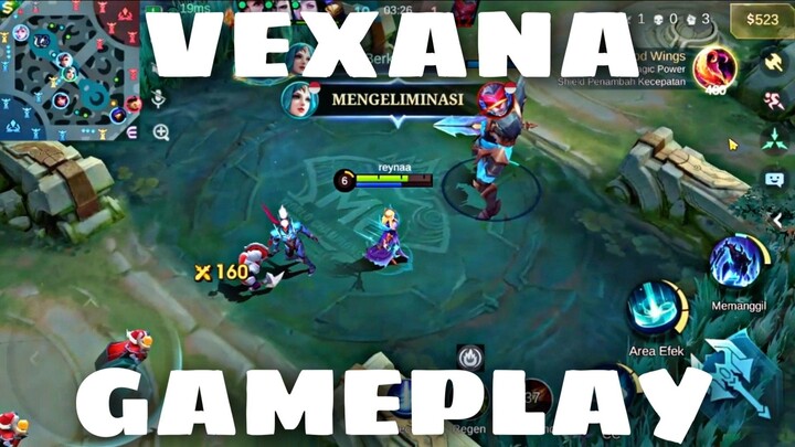 BEST MOMENT VEXANA BRUTAL KILL MOBILE LEGENDS 😱