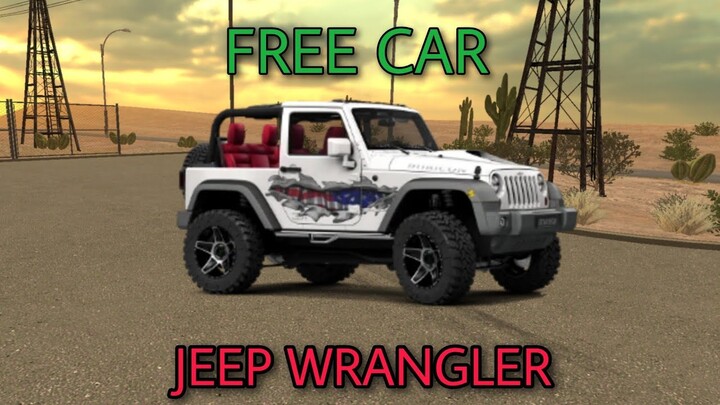 gifting my fast jeep wrangler for free car parking multiplayer new update 2022