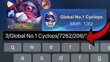 NEW FAKE MMR PRANK CYCLOPS IN RANK GAME! 🤣 (I didn't expect this)