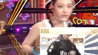 مساعد بطل الثلاثية كيريا يشاهد فرقة الفتيات ترقص