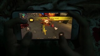 Free Fire | Handcam Game Play One Shot iPhone 8 Plus