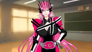 Ôi trời! Trong thế giới khác biệt này, tất cả các Kamen Rider đều đã biến thành những cô gái xinh đẹ